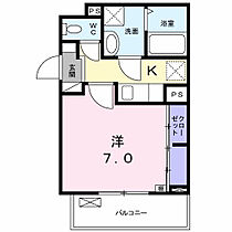 グラシア  ｜ 神奈川県厚木市長谷1494（賃貸アパート1K・2階・26.58㎡） その2