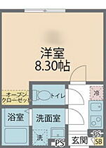 カインドネス本厚木North  ｜ 神奈川県厚木市水引1丁目（賃貸アパート1K・2階・23.18㎡） その2