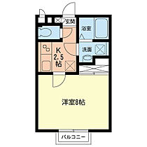 フォンティーヌＲ  ｜ 神奈川県厚木市下荻野（賃貸アパート1K・2階・26.00㎡） その2