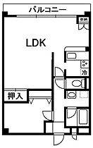 アーク本厚木  ｜ 神奈川県厚木市旭町5丁目（賃貸マンション1LDK・1階・56.70㎡） その2