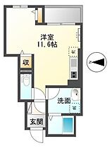 フェニックス Ｋ  ｜ 神奈川県厚木市愛甲東3丁目（賃貸アパート1R・1階・32.72㎡） その2