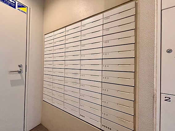 郵便受けも、き...