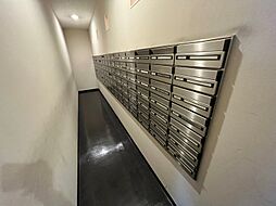 郵便受けも、きちんと管理されています。
