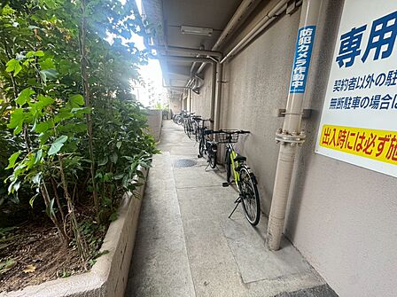 駐輪場も綺麗に整頓されています。※空き状況は都度ご確認下さい。