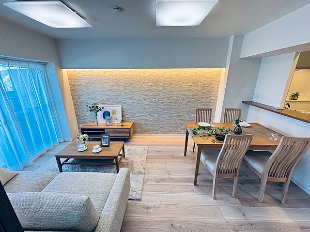 リビング/ダイニング メガロン仲六郷 8階/-