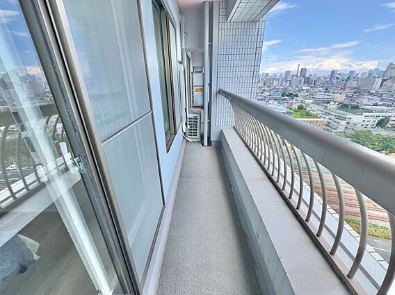 朝の澄んだ空気...