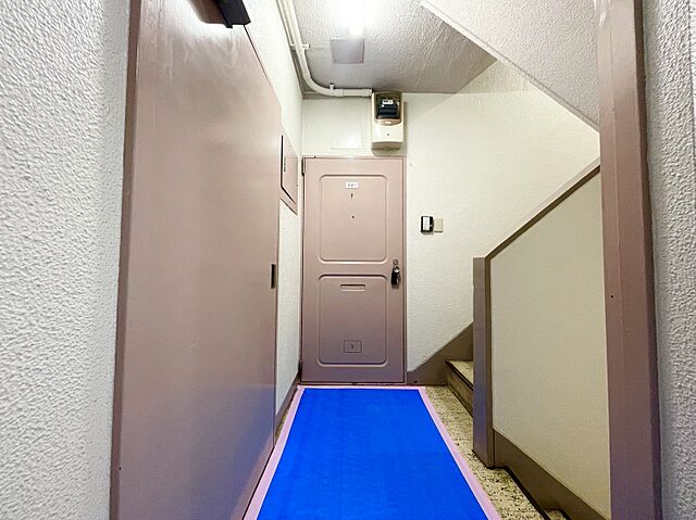 玄関 北千束スカイマンション 5階/-