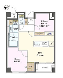 間取図画像 1SLDK