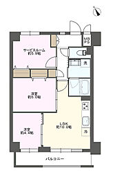 間取図画像 2SLDK