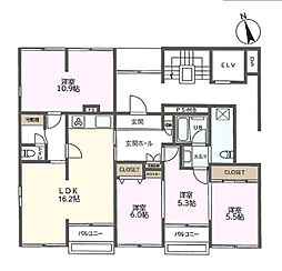 間取図画像 4LDK