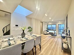 松原フラット 3LDKの室内