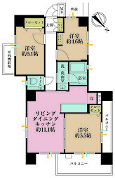 間取図画像 3LDK