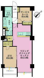 間取図画像 2SLDK