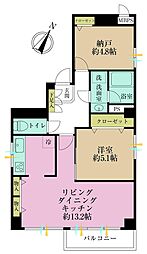 間取図画像 1SLDK