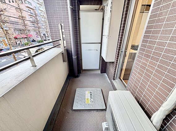 朝の澄んだ空気...
