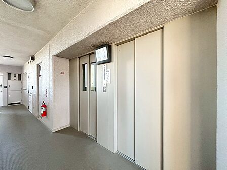 エレベーター完備のため荷物が多くなっても安心。