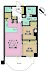 間取り：2LDK、専有面積74.2m2