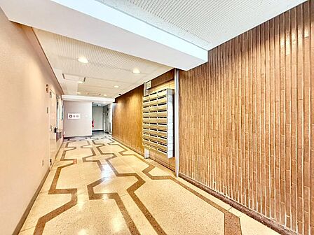 郵便受けも、きちんと管理されています。