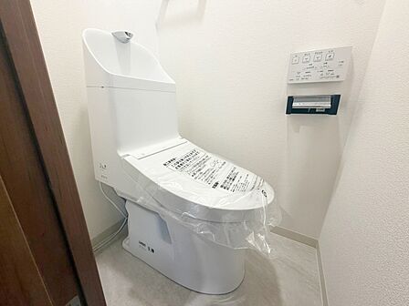 清潔感の高いお手洗い。