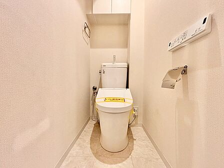 清潔感の高いお手洗い。