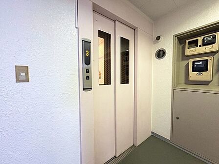 エレベーター完備のため荷物が多くなっても安心。