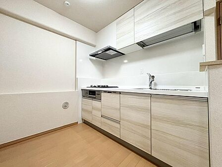 使いやすくスタイリッシュなキッチン空間になっております。