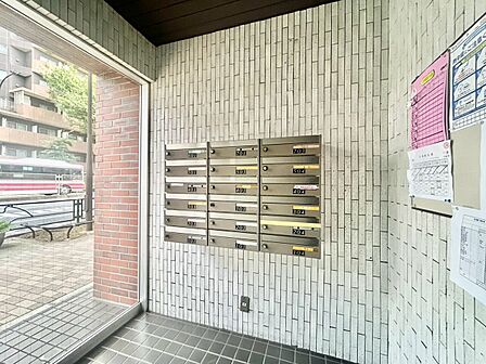 郵便受けも、きちんと管理されています。