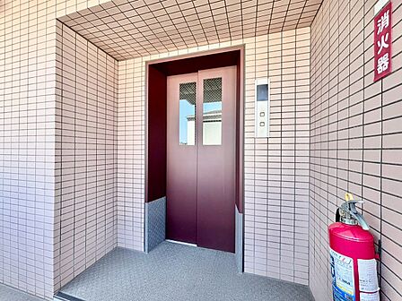 エレベーター完備のため荷物が多くなっても安心。