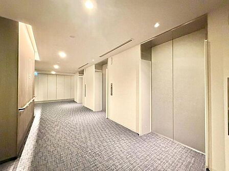 エレベーター完備のため荷物が多くなっても安心。