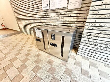 郵便受けも、きちんと管理されています。