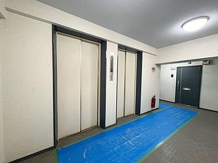 エレベーター完備のため荷物が多くなっても安心。