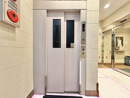 エレベーター完備のため荷物が多くなっても安心。