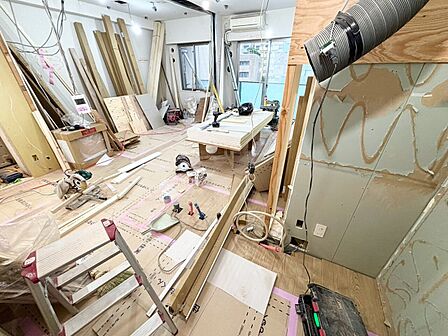 開放感のあるキッチンスペース。調理をしながら、会話も弾みそうですね。