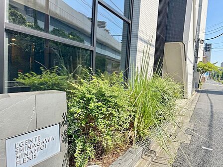閑静なエリアで、前面道路の交通量は少なく安心です。
