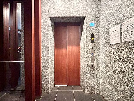 エレベーター完備のため荷物が多くなっても安心。