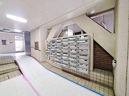 郵便受けも、きちんと管理されています。
