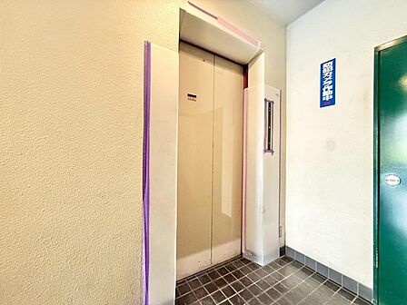 エレベーター完備のため荷物が多くなっても安心。