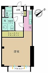 秀和参宮橋レジデンス ワンルームの間取図画像