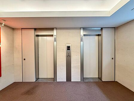 エレベーター完備のため荷物が多くなっても安心。
