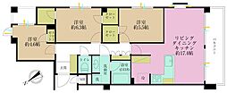 パークナード文京春日 3LDKの間取図画像