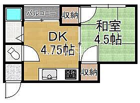 岸里マンション  ｜ 大阪府大阪市西成区潮路2丁目（賃貸マンション1DK・4階・20.91㎡） その2