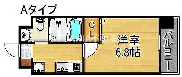 FDS Fiore 305｜大阪府大阪市西成区岸里東1丁目(賃貸マンション1K・3階・21.90㎡)の写真 その2