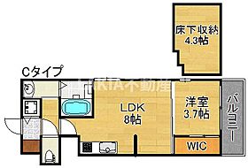 ハーモニーテラス西加賀屋  ｜ 大阪府大阪市住之江区西加賀屋4丁目（賃貸アパート1LDK・1階・30.98㎡） その2