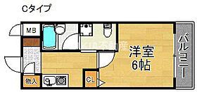 ウッディ天下茶屋  ｜ 大阪府大阪市西成区天下茶屋東2丁目（賃貸アパート1K・2階・18.68㎡） その2