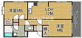 エクセルライフ北畠  ｜ 大阪府大阪市西成区天神ノ森2丁目（賃貸マンション2LDK・1階・56.87㎡） その2