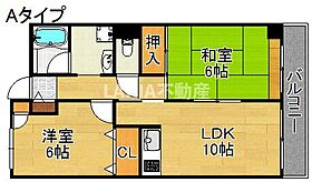 グランドハイツ天神ノ森  ｜ 大阪府大阪市西成区岸里東2丁目（賃貸マンション2LDK・3階・50.00㎡） その2