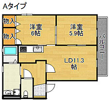 TOMORROW・COURT　A・B  ｜ 大阪府大阪市住之江区粉浜3丁目（賃貸アパート2LDK・2階・50.04㎡） その2