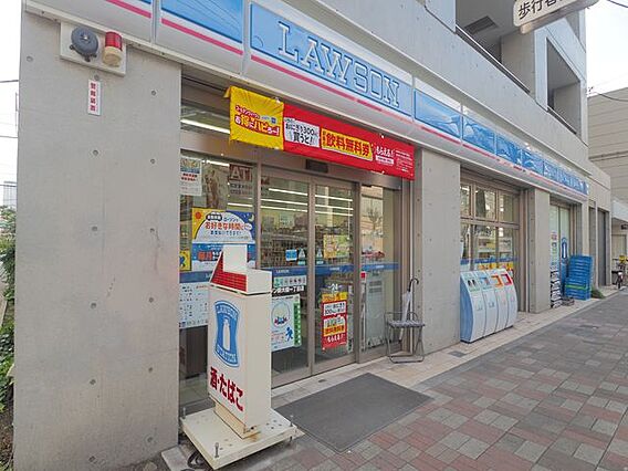 ローソン新大橋...