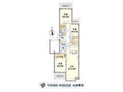 間取図画像 3LDK