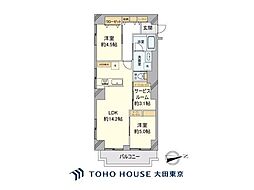 間取図画像 2SLDK